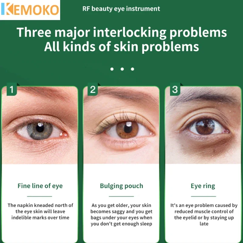 HIFU أداة جديدة المضادة للتجاعيد رفع تشديد الفوتون العلاج مدلك الوجه جهاز الجمال العناية بالبشرة أدوات التجميل تدليك العين - الصورة 3
