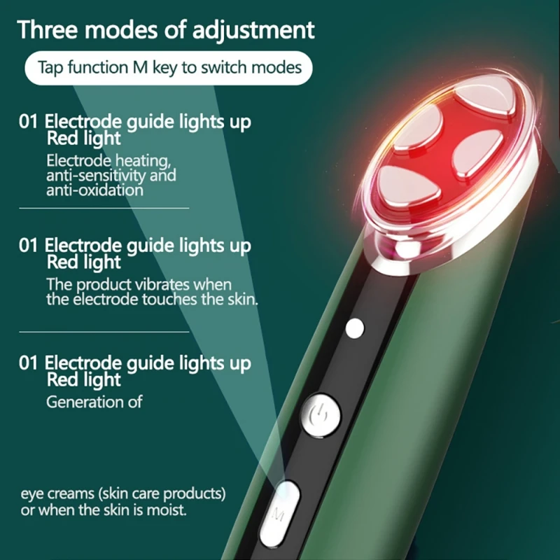 HIFU أداة جديدة المضادة للتجاعيد رفع تشديد الفوتون العلاج مدلك الوجه جهاز الجمال العناية بالبشرة أدوات التجميل تدليك العين - الصورة 6